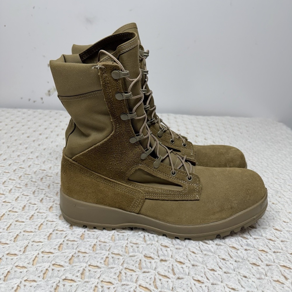 Belleville AFTW Boots Sage Mens Size 13 R Core Tex Military Flight  USA Made